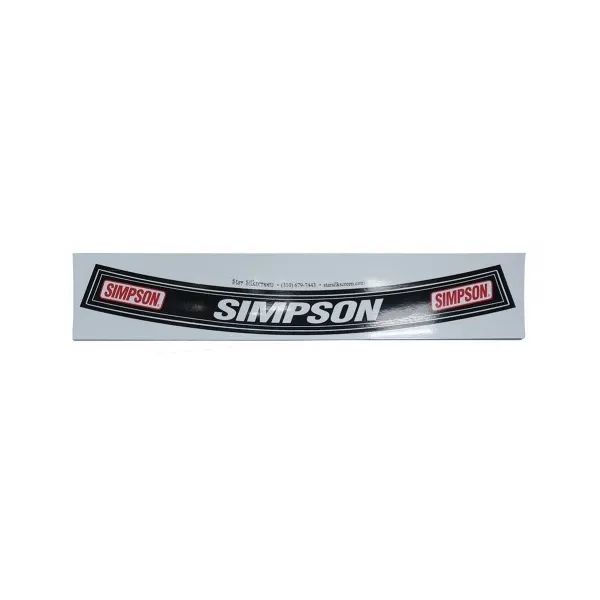 Simpson Visirsticker