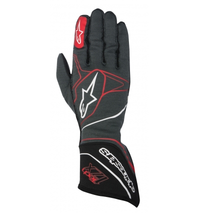 Alpinestars Tech 1zx V2 Handske Large Svart/grå/röd