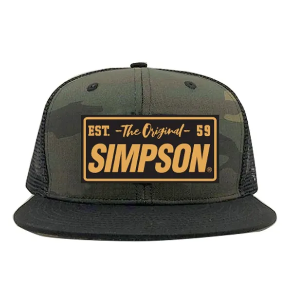Simpson Camo Snap-Back Keps