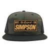 Simpson Camo Snap-Back Hat