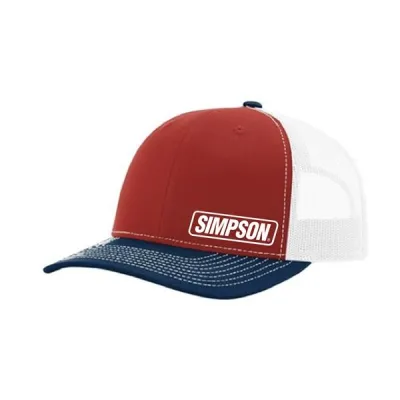 Simpson Red/White/Blue Keps