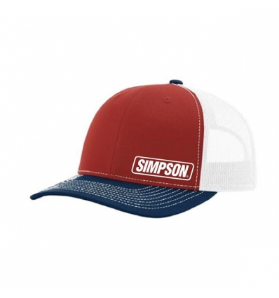 Simpson Red/White/Blue Keps