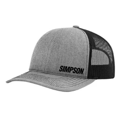Simpson Ashen Grey Snap-Back Keps