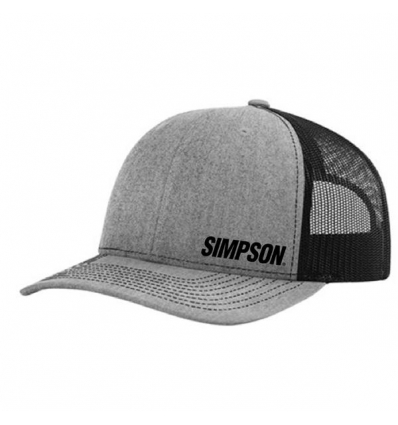 Simpson Ashen Grey Snap-Back Keps