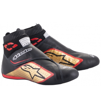 Alpinestars Supermono V2 Shoe 47 Svart/guld