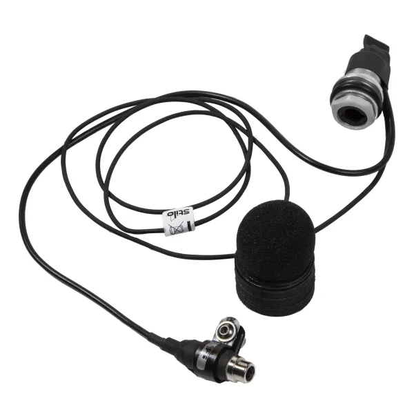 Integralhjälm Mic & RCA-Hörlursanslutning