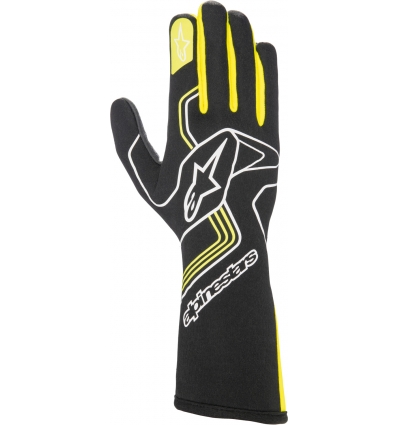 Alpinestars Tech 1 Race V3 Handske Svart/gul X-large